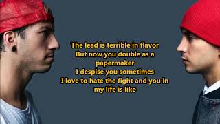 twenty one pilots Chlorine Lyrics HeyLyrics [upl. by Howell]