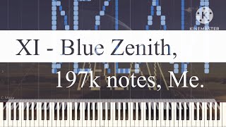 Black Midi XI  Blue Zenith 197k notes Me [upl. by Einobe]