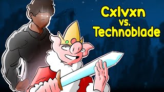 Cxlvxn VS Technoblade Training Arc [upl. by Latsyc646]