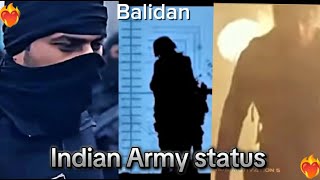 😎❤ Indian Army Best Song  Indian Army Status 🔥❤️ army ima motivation [upl. by Einnos]