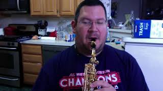 Altissimo G on Soprano Saxophone [upl. by Wende]