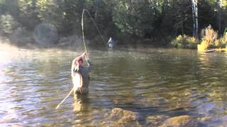 A trip down river to catch Salmon on the Roach River [upl. by Innad]