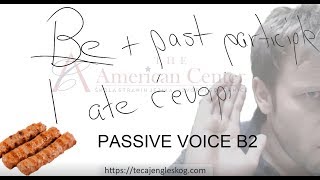 PASSIVE VOICE VS ACTIVE VOICE  B2 Level [upl. by Hamehseer]