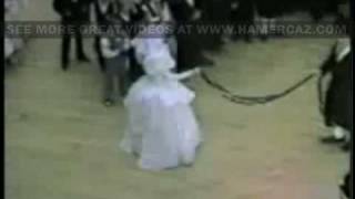 Bobover Rebbe R Naftuli Halberstam Dancing Mitvah Tantz [upl. by Nalniuq152]