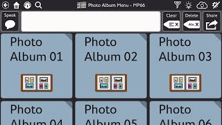 TD Snap AAC How to import a Photo Album Pages page bundle into the Dashboard area in Motor Plan 66 [upl. by Duleba]