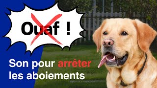 Son pour Arrêter les Aboiements des Chiens Non compatible avec iPhone [upl. by Gottwald298]