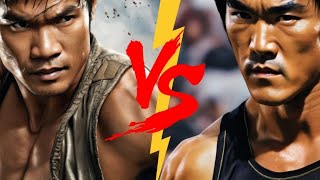 Martial Arts Titans Bruce Lee vs Tony Jaa [upl. by Kristoffer]