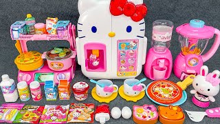 61 Minutes Satisfying with Unboxing Cute Pink Ice Cream Hello Kitty Smart Refrigerator Review Toys [upl. by Ysirhc]