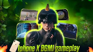 HOW TO BGMI GAMEPLAY IPHONE X 60 FPS 🔥 BGMI 34 UPDATE VIDEO 2  JONATHANGAMINGYT [upl. by Hughie]