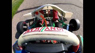 2023 Derek Wagner KA100 Senior Stockholm Karting Center 9 Final [upl. by Anirt]