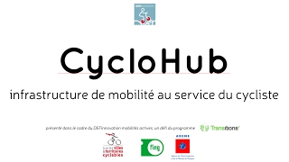 CycloHub infrastructure de mobilité au service du cycliste [upl. by Nylirem916]