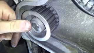 Crown water pump failure Jeep liberty 28 crd [upl. by Rinaldo169]