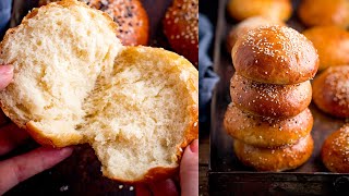 How to make brioche buns  The PERFECT Burger Bun Recipe [upl. by Stewart]