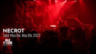 NECROT live at Saint Vitus Bar May 6th 2023 FULL SET [upl. by Mickey]