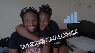 WHISPER CHALLENGE WITH MY BOYFRIEND MEDICATION FOR ACNEQueen Salvatore vlogs [upl. by Euqinotna]