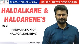 2 PREPARATION OF HALOALKANEP1BY ALKANECHLORINATIONHALOALKANE amp HALOARENESCLASS 12TH [upl. by Elke]