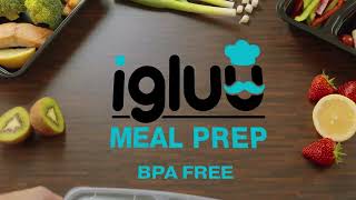 IGLUU Reusable Meal Prep Food Containers with Air Tight Lids [upl. by Krystin410]