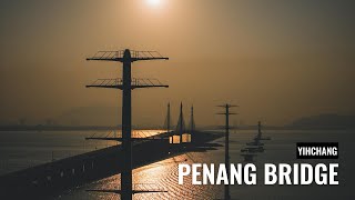 Penang Bridge Monopole Transmission Towers Construction Drone Footage in 4K [upl. by Aerol402]