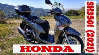 Honda SH350i mit Smart Top Box 2021  Probefahrt Walkaround Soundcheck 0 auf 100  VLOG157 [upl. by Eledoya318]