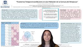 19 Trastornos Temporomandibulares en una Población de la Comuna de Melipeuco [upl. by Suoicerpal708]