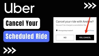 How to Cancel Scheduled Uber Ride [upl. by Munster]