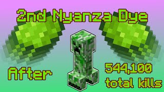 Hypixel Skyblock 2nd Nyanza Dye after 544100 total kills [upl. by Huldah]