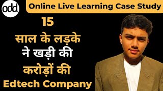 Online live learning Business model  Edtech startup  Business model by Depak Roy [upl. by Itram]