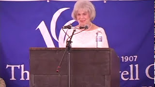 Alice Munro Accepts 2006 Edward MacDowell Medal [upl. by Deehsar]