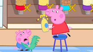 Supermarket Food Dispensers 🫘  Peppa Pig Tales Full Episodes [upl. by Pegeen]