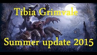 Tibia Grimvale summer update 2015 wereboarwerewolfwerebadger PL by BoleqxTV [upl. by Hailahk]