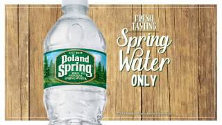 From Maine For the Northeast  Poland Spring Brand 100 Natural Spring Water [upl. by Statis630]