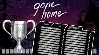 GONE HOME  Speedreader Trophy  Hardest Achievement  Walkthrough  Spoilers [upl. by Lana]