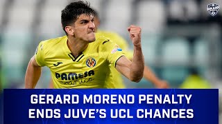 Gerard Moreno Penalty Sinks Juve in Champions League  Villarreal vs Juventus  CBS Sports Golazo [upl. by Geoff]