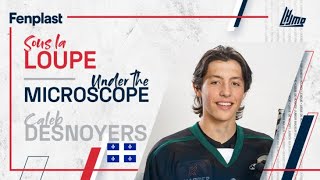 Espoirs LHJMQ Fenplast  Caleb Desnoyers [upl. by Ellerad]