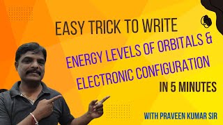 Trick to write electronic configuration and energy levels of orbitals [upl. by Kenaz]