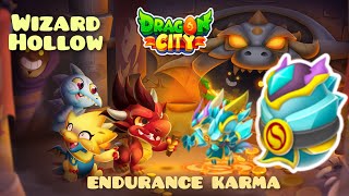 14 Dragon city  Wizard Hollow Pattern  Obtain Endurance Karma Dragon [upl. by Clerk]