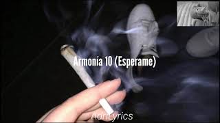 Armonia 10 Esperame Letra [upl. by Georges]