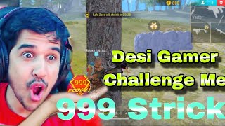 DesiGamers Challenge Me 999 Strick Free Fire India freefire desigamer [upl. by Dede]