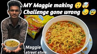 My Maggie Challenge Gone Wrong 😰😓 मेरा मग्गी चैलेंज ग़लत होगे  🫢🤯😨 [upl. by Saddler]