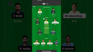 AUS vs IND 1st Test Dream11 Prediction  Australia vs India Dream11 Team  AUS vs IND Dream11 Team [upl. by Elboa302]