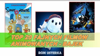 Top 20 Fajne Filmy Animowane  Bajki [upl. by Soulier]