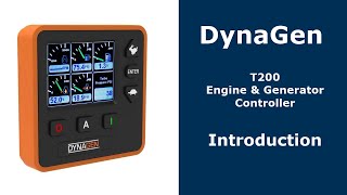 DynaGen T200 Engine amp Generator Controller  Aurora Generators [upl. by Atinhoj]