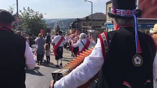 Sowerby Bridge Rushbearing Festival 2018 Procession [upl. by Beverley]