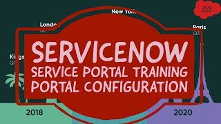 3 ServiceNow Service Portal Training  Service Portal Configuration [upl. by Frame]