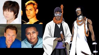 Anime Voice Comparison Kaname Tosen Bleach [upl. by Shum53]