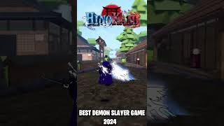 BEST DEMON SLAYER GAME ON ROBLOX 2024 [upl. by Verdha]