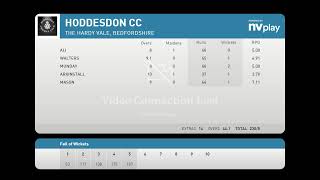 Flitwick 1st XI vs Hoddesdon 1st XI [upl. by Oxford]