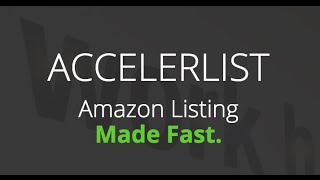 AccelerList Demo  now works with the Tracking Spreadsheet [upl. by Piscatelli]