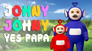 Teletubbies Johny Johny Yes Papa Nursery Rhymes amp Kids Songs  Binggo Channel [upl. by Lurie]