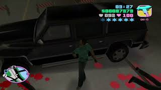 Surviving the 6Star Wanted Level in GTA Vice City  Grand Theft Auto VC Police Escape [upl. by Eriuqs]